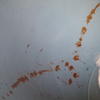 Burger King - Dried BBQ on the side, told cashier at the counter about it, 30 min later it was still there. - Burgers Near Me - Oak Lawn, Illinois