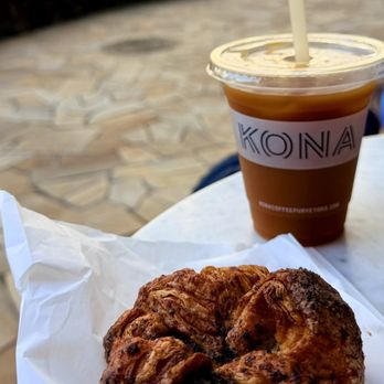 Kona Coffee Purveyors - Black sesame kouign amann - Bakeries Near Me - Honolulu, Hawaii Kona Coffee Purveyors - Black sesame kouign amann - Bakeries Near Me - Honolulu, Hawaii