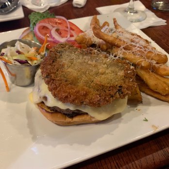 Hemingway's Tavern - Mushroom & Swiss burger - New American Near Me - Melbourne, Florida Hemingway's Tavern - Mushroom & Swiss burger - New American Near Me - Melbourne, Florida