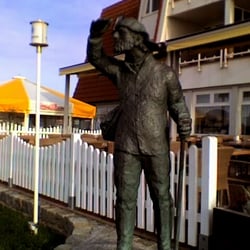Hotel Wattenkieker - Der Wattenkieker auf der Terrasse.