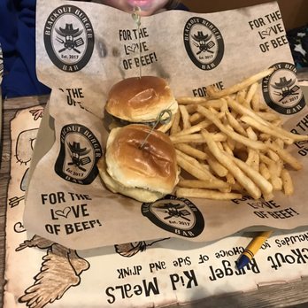 Blackout Burger Bar - 2 kids sliders - Bars Near Me - Mercer, Pennsylvania Blackout Burger Bar - 2 kids sliders - Bars Near Me - Mercer, Pennsylvania