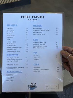 Menu photo 8 First Flight Coffee Torrance, CA
