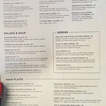 Zov's - Tustin - Menu - Mediterranean Near Me - Tustin, California Zov's - Tustin - Menu - Mediterranean Near Me - Tustin, California