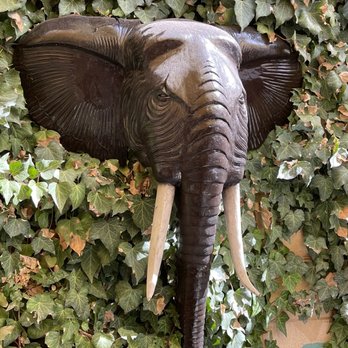 Thai Palace - a statue of an elephant with tusks - Thai Near Me - Cottonwood, Arizona