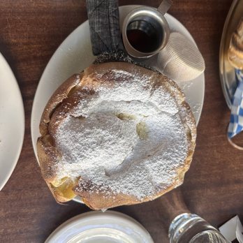 Tilikum Place Cafe - Another pic of the star of the show (aka classic Dutch baby) - New American Near Me - Seattle, Washington Tilikum Place Cafe - Another pic of the star of the show (aka classic Dutch baby) - New American Near Me - Seattle, Washington