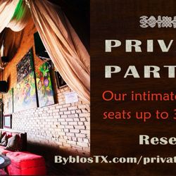 Byblos Mediterranean Restaurant - Private party room