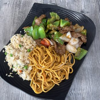 China Bros - Lunch special beef pepper steak - Chinese Near Me - San Clemente, California