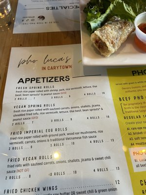 Menu photo 3 Pho Luca’s Richmond, VA