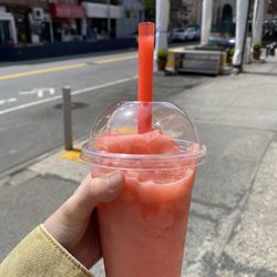 A & N Fruit Store - Regular sized strawberry slush for $3.50