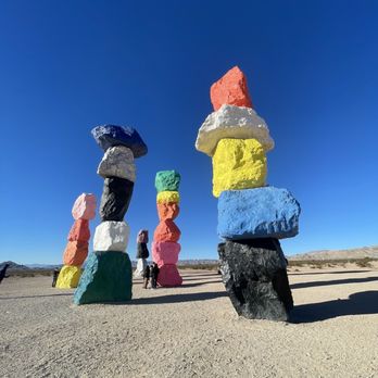 Seven Magic Mountains - The art work - Public Art Near Me - Las Vegas, Nevada Seven Magic Mountains - The art work - Public Art Near Me - Las Vegas, Nevada