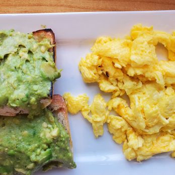 Block & Bottle - Avocado toast and cheesy eggs - American Near Me - Castle Rock, Colorado Block & Bottle - Avocado toast and cheesy eggs - American Near Me - Castle Rock, Colorado