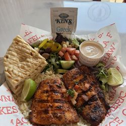 Salmon platter