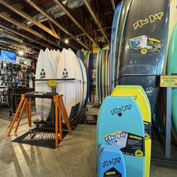Funday Surfboards, Channel Island Surfboards, and more!