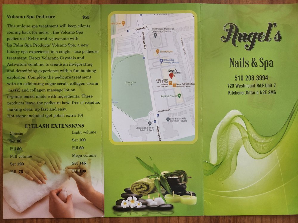 ANGEL’S NAILS & SPA Updated October 2024 Kitchener, Ontario Nail