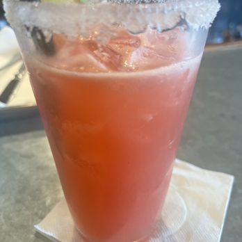 Molasses Smokehouse and Bar - Strawberry margarita. Made with top shelf. So good!!!! - Barbeque Near Me - Midland, Michigan Molasses Smokehouse and Bar - Strawberry margarita. Made with top shelf. So good!!!! - Barbeque Near Me - Midland, Michigan