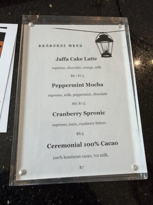 Menu photo 2 Lantern Coffee Bar and Lounge Grand Rapids, MI