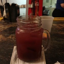 Pizza Mar - Their homemade sangria is amazing..