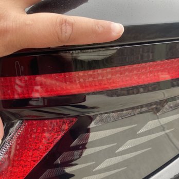 Hyundai - Bubble in sealant on passenger taillight on my 2022 Hyundai Tucson I bought in October 2021. - Auto Repair Near Me - Escondido, California Hyundai - Bubble in sealant on passenger taillight on my 2022 Hyundai Tucson I bought in October 2021. - Auto Repair Near Me - Escondido, California