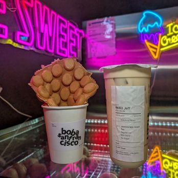 Little Sweet - eggettes $6, milk tea $5.60 - Bubble Tea Near Me - San Francisco, California Little Sweet - eggettes $6, milk tea $5.60 - Bubble Tea Near Me - San Francisco, California