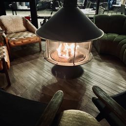 Interior fireplace