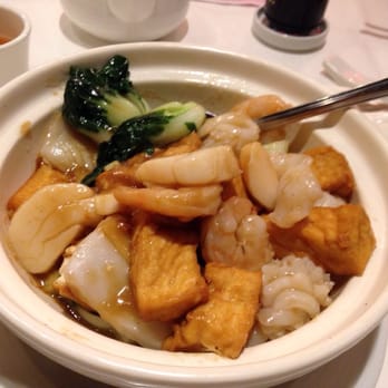 Mayflower Restaurant - #105 braised tofu w/seafood combo hotpot, $16 - Seafood Near Me - Dublin, California Mayflower Restaurant - #105 braised tofu w/seafood combo hotpot, $16 - Seafood Near Me - Dublin, California
