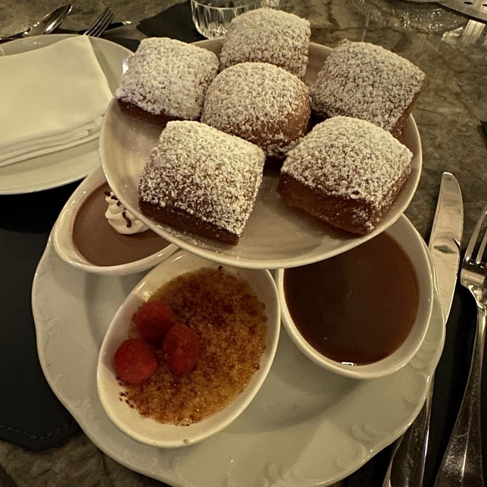 Bourbon Steak - Beignets with 3 dipping options, so good - Steakhouses Near Me - San Francisco, California Bourbon Steak - Beignets with 3 dipping options, so good - Steakhouses Near Me - San Francisco, California