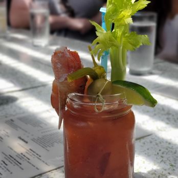 C Level - Bloody mary meal - New American Near Me - San Diego, California