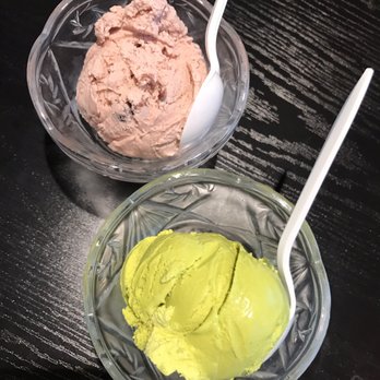 Sushi Okoku - Red bean & green tea ice cream - Sushi Bars Near Me - Riverside, California Sushi Okoku - Red bean & green tea ice cream - Sushi Bars Near Me - Riverside, California