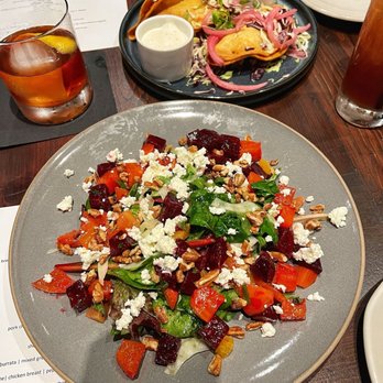 Craft House - Beet Salad + Potato Tacos - New American Near Me - Dana Point, California Craft House - Beet Salad + Potato Tacos - New American Near Me - Dana Point, California