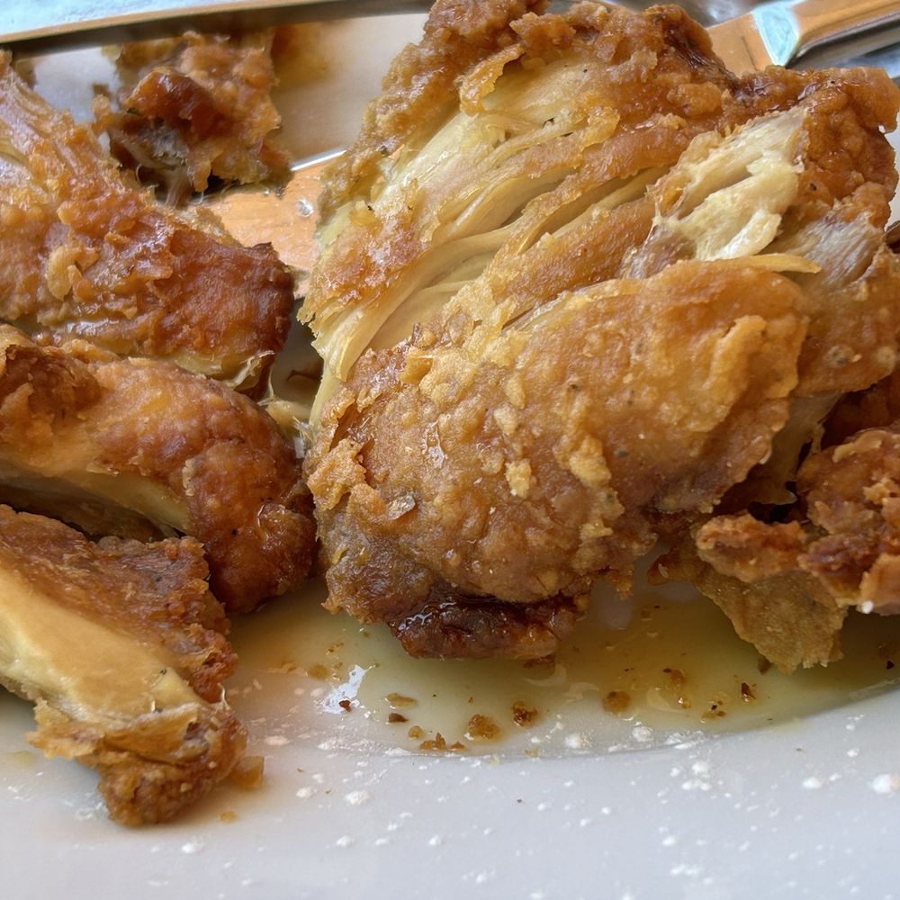 Rustico - Dry, brittle chicken and waffles. - New American Near Me - Alexandria, Virginia Rustico - Dry, brittle chicken and waffles. - New American Near Me - Alexandria, Virginia