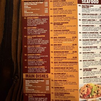 Thai Chili - Menu as of 05/2026 - Thai Near Me - Calimesa, California Thai Chili - Menu as of 05/2026 - Thai Near Me - Calimesa, California