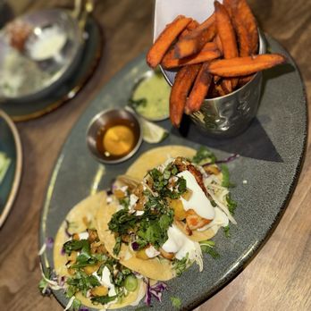 Eureka! - Al Pastor Fish Tacos - American Near Me - Concord, California