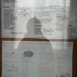 Al's Drive In - Menu