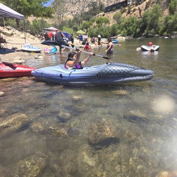 Camp Kernville - My grandbabies kayaking together - Campgrounds Near Me - Kernville, California