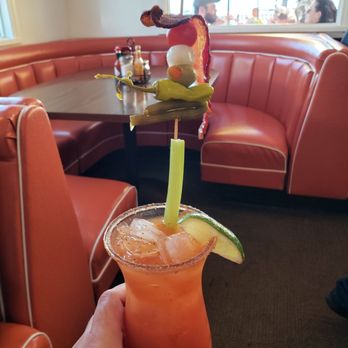 Chad's - Michelada - look at that garnish! - Breakfast & Brunch Near Me - Santa Barbara, California Chad's - Michelada - look at that garnish! - Breakfast & Brunch Near Me - Santa Barbara, California
