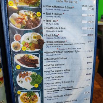 Planet Pho - Menu - Vietnamese Near Me - Kailua, Hawaii