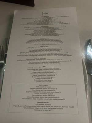 Menu photo 1 Prezza Boston, MA
