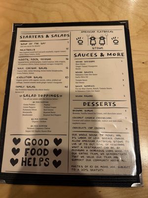 Menu photo 1 American Flatbread Stowe Stowe, VT