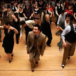 Rhythm City Productions - Vancouver Swing dancers doing the Shim Sham, a popular group dance from the 1930s