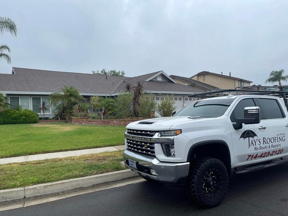 Slide of Jay's Roofing