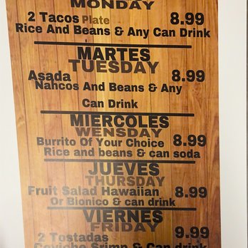 Vallarta Catering - Especiales de la semana - Mexican Near Me - Corona, California Vallarta Catering - Especiales de la semana - Mexican Near Me - Corona, California