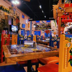 Rosa's Café & Tortilla Factory - Interior of the dining area
