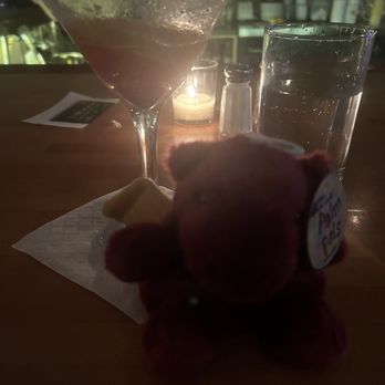 The Observatory - My little dragon friend with my Pink Cloud cocktail - New American Near Me - Portland, Oregon The Observatory - My little dragon friend with my Pink Cloud cocktail - New American Near Me - Portland, Oregon