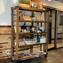 Urban Brews & Creamery - Shelf with Gifts and Treats