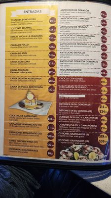 Menu photo 6 Somos Peru Lilburn, GA