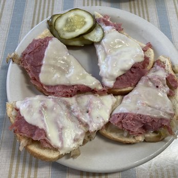 Georgie's Cafe - Open Faced Rueben Sandwich - American Near Me - Cottonwood, Arizona Georgie's Cafe - Open Faced Rueben Sandwich - American Near Me - Cottonwood, Arizona