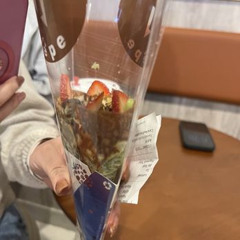 T Swirl Crepe - Matcha truffle crepe (mini) - Desserts Near Me - Chandler, Arizona