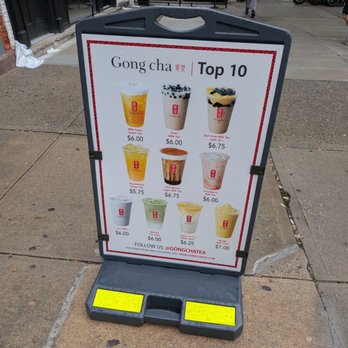 Gong Cha - The Gong Cha top 10 - Bubble Tea Near Me - Hoboken, New Jersey Gong Cha - The Gong Cha top 10 - Bubble Tea Near Me - Hoboken, New Jersey