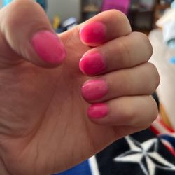Nail Art - My nails ( this is not pale pink)