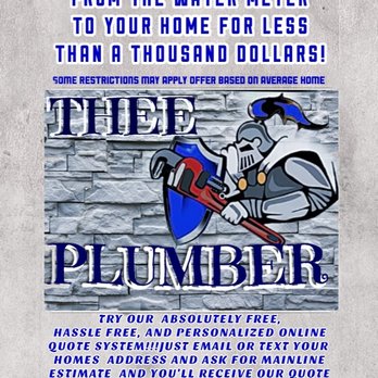 Thee Plumber - New hassle free mainline quoets - Plumbing Near Me Thee Plumber - New hassle free mainline quoets - Plumbing Near Me